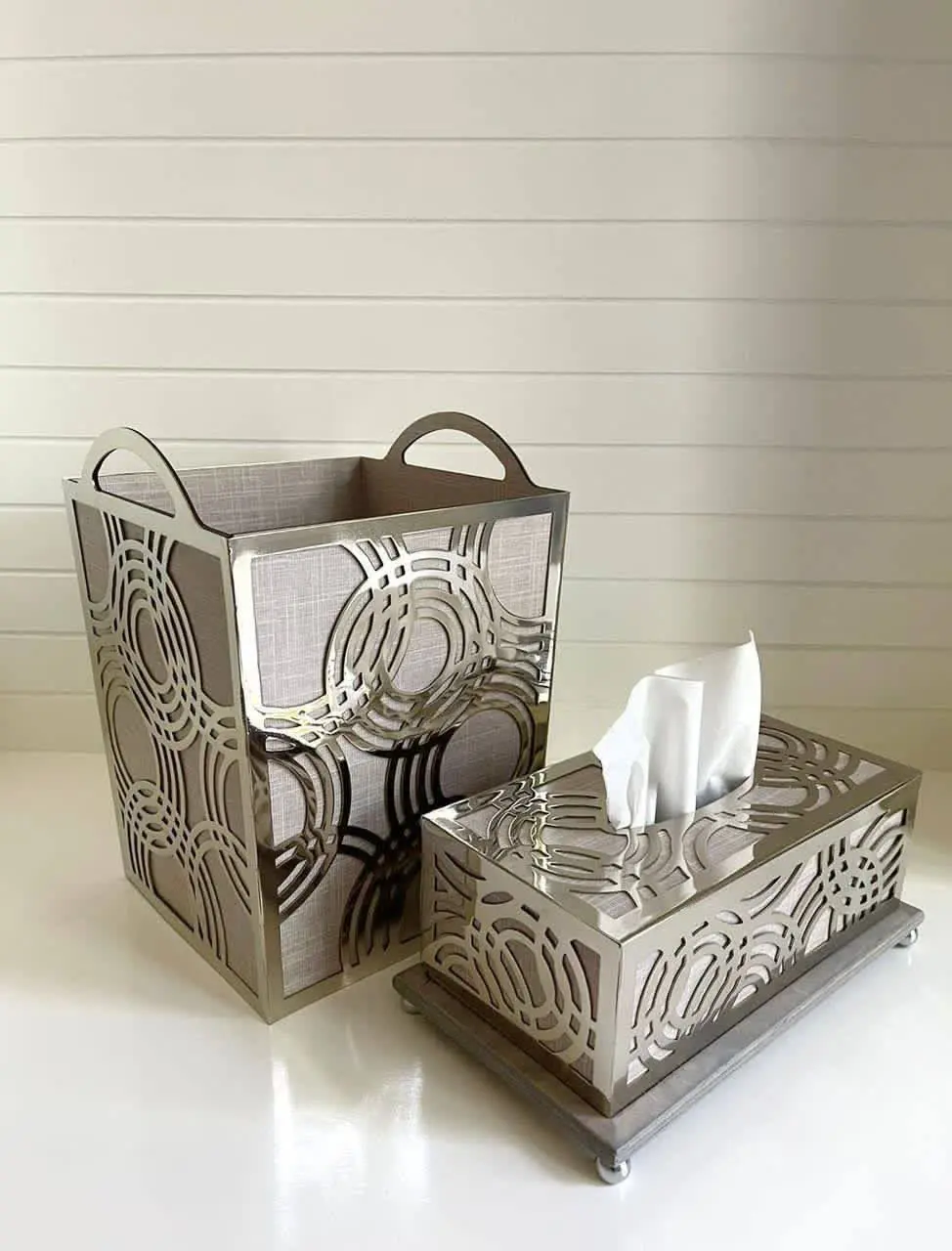 سطل و دستمال لیزری 
