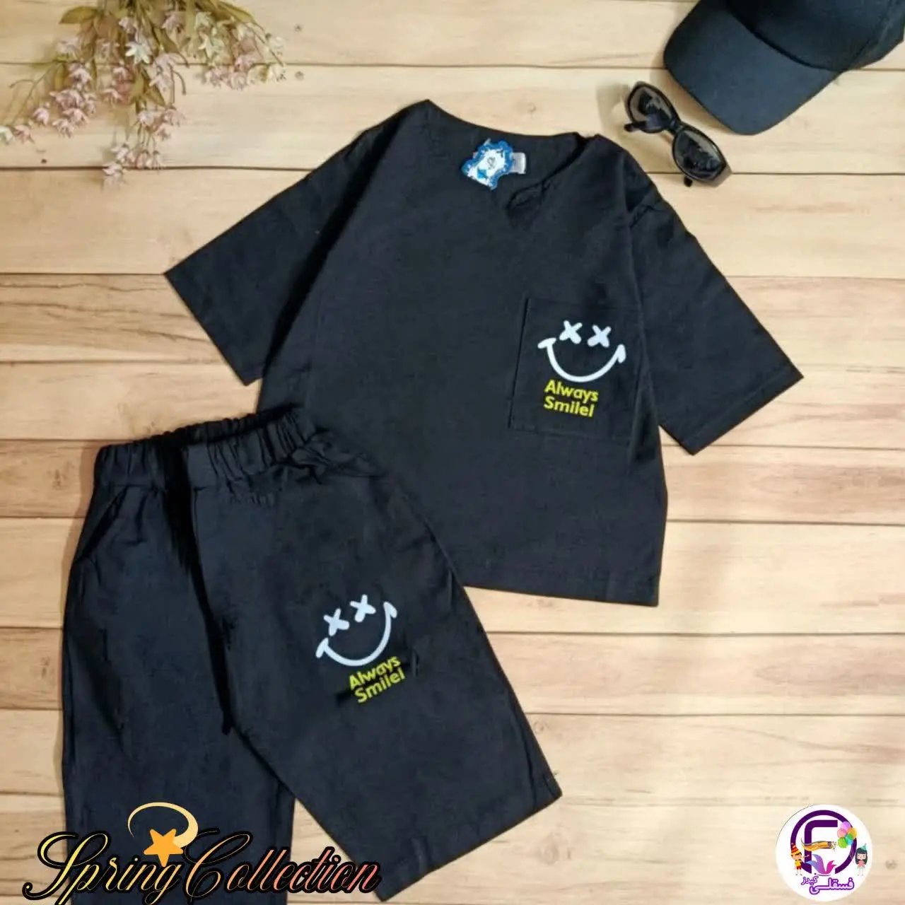 🔅جنس: تیشرت و شلوارک لینن پنبه، چاپ dtf، یقه کوبایی، مدل لش، آستین سه ربع، جیب دار
