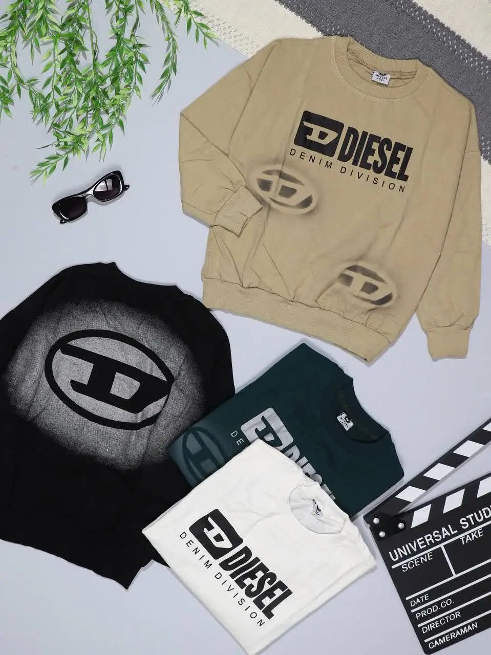 👫بلوز تک پسرانه چاپ DIESEL 👫