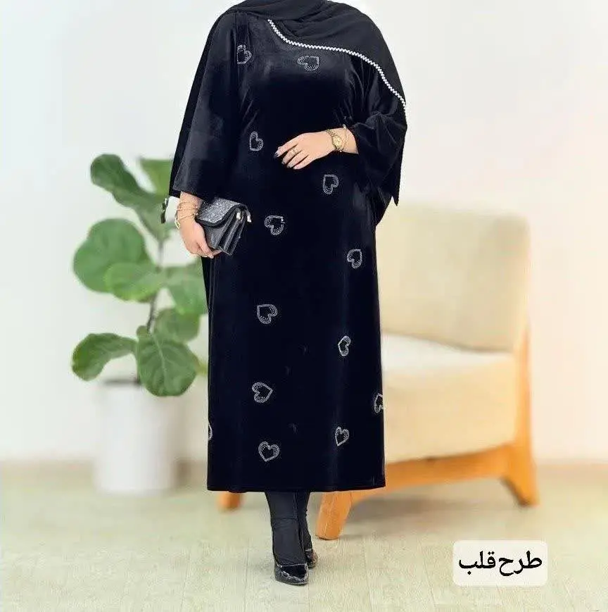 🛍نام: کفتان عبایی مخمل🍂