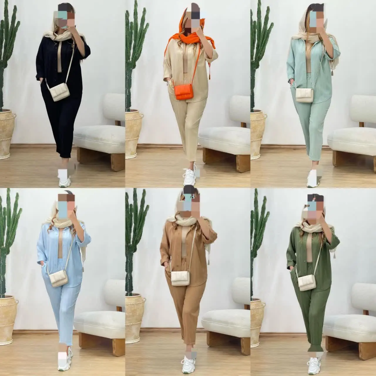 ست‌های لینن همیشه جز ترندها بودن 🦄 یک تیرو دونشون هم هستن میتونید هرکدوم رو بصورت مجزااستفاده کنید ❣
