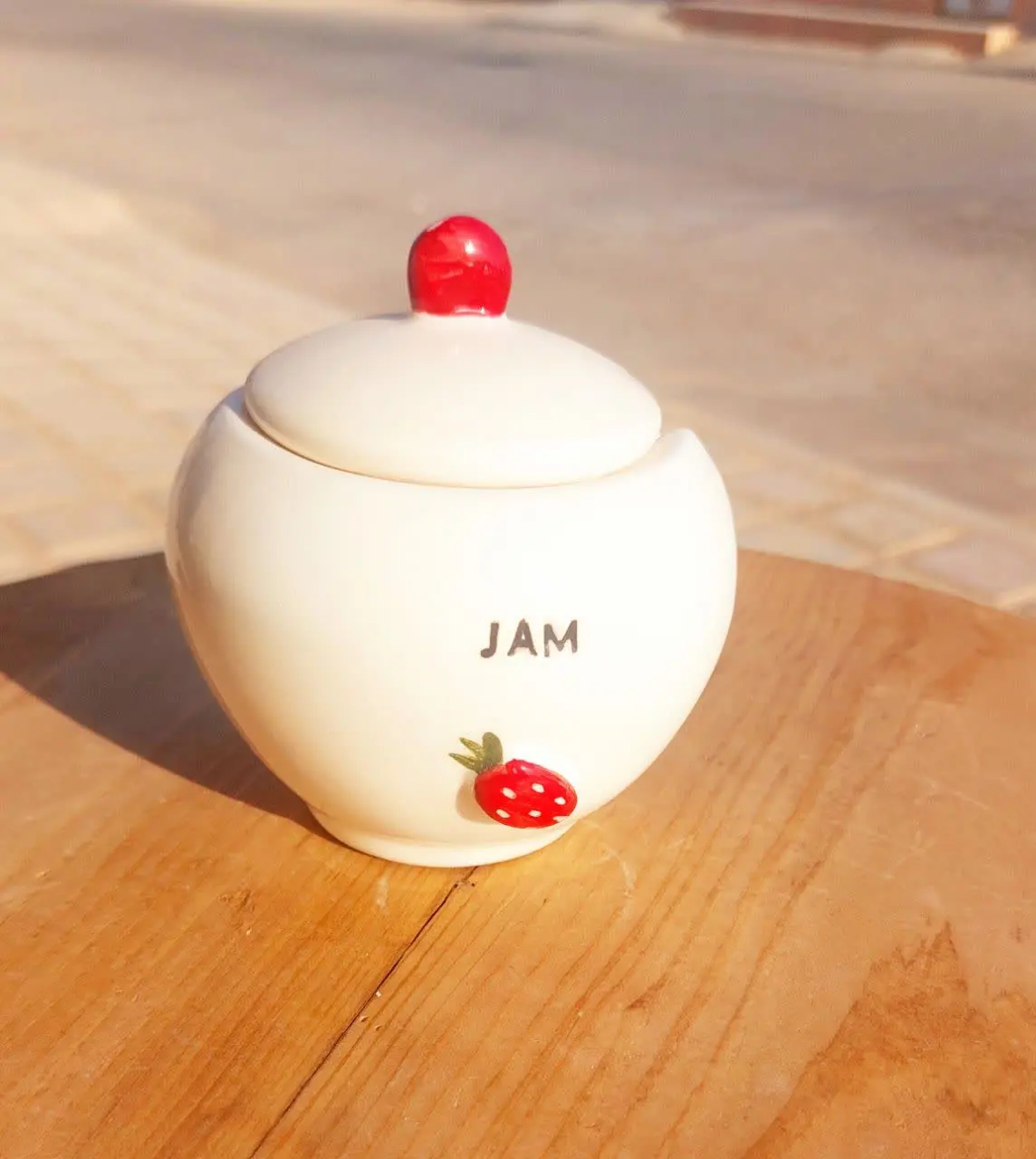 🍓ظرف مربا توت فرنگی🍓