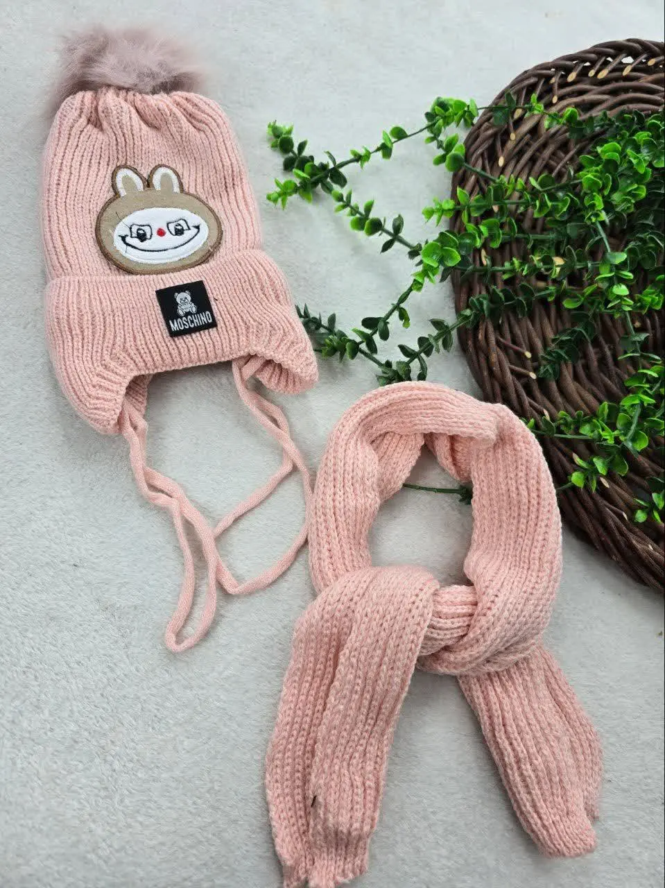 🍁 نام: ست شال و کلاه عروسکی