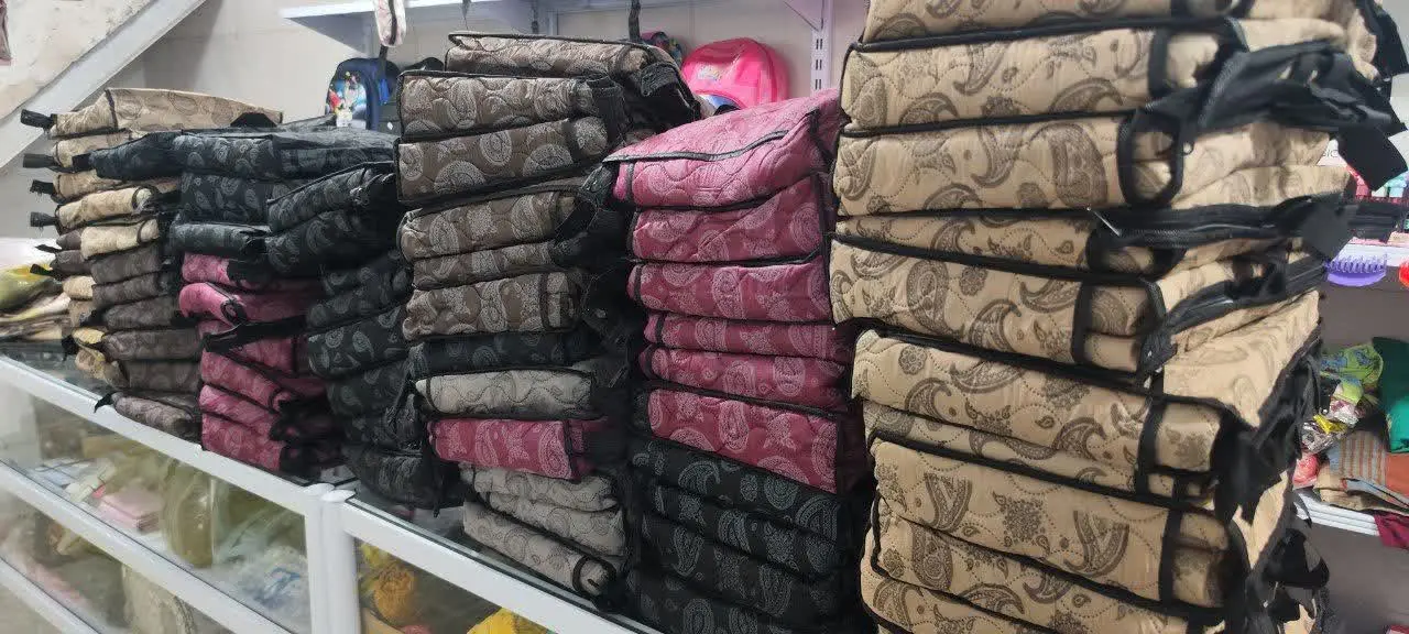 زیرانداز مسافرتی کیف دار