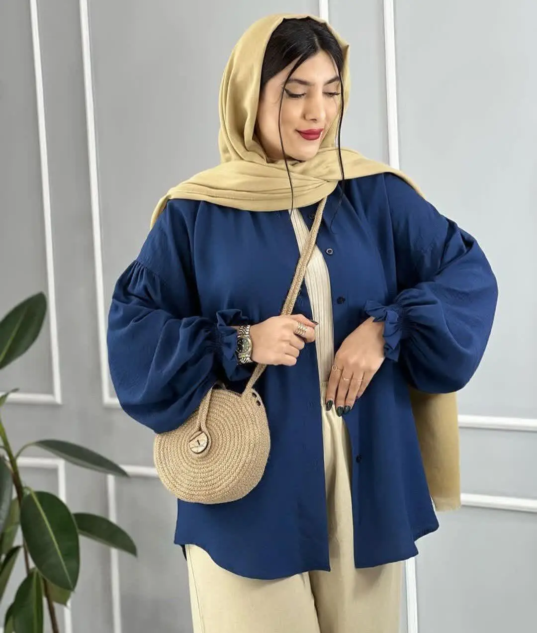 🖋نام: شومیز مانتویی ابروبادی
