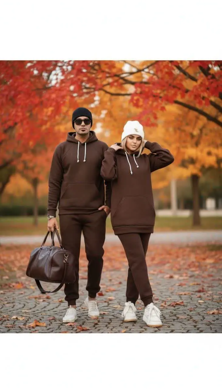 👚 هودی و شلوار اسپرت زنانه...