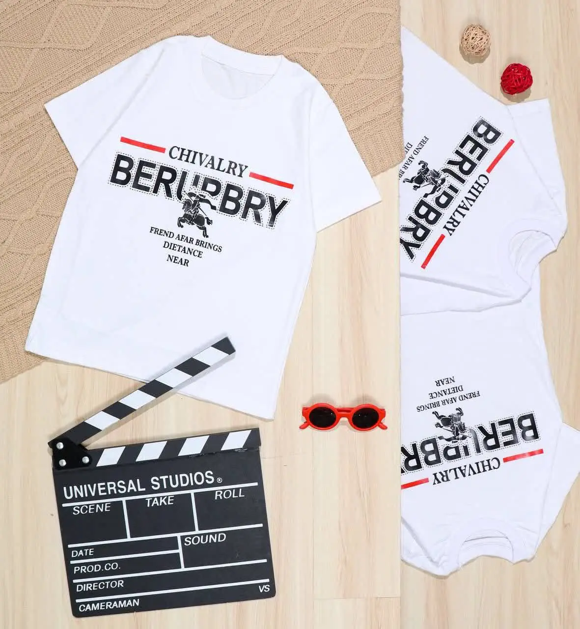 👫تیشرت سفید چاپ BERUBERY👫
