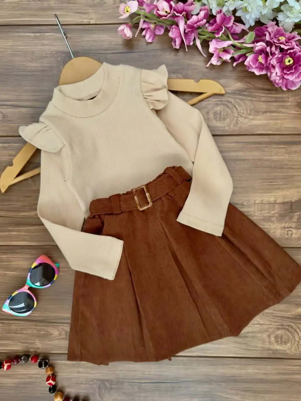 ست بلوز دامن کبریتی😍
