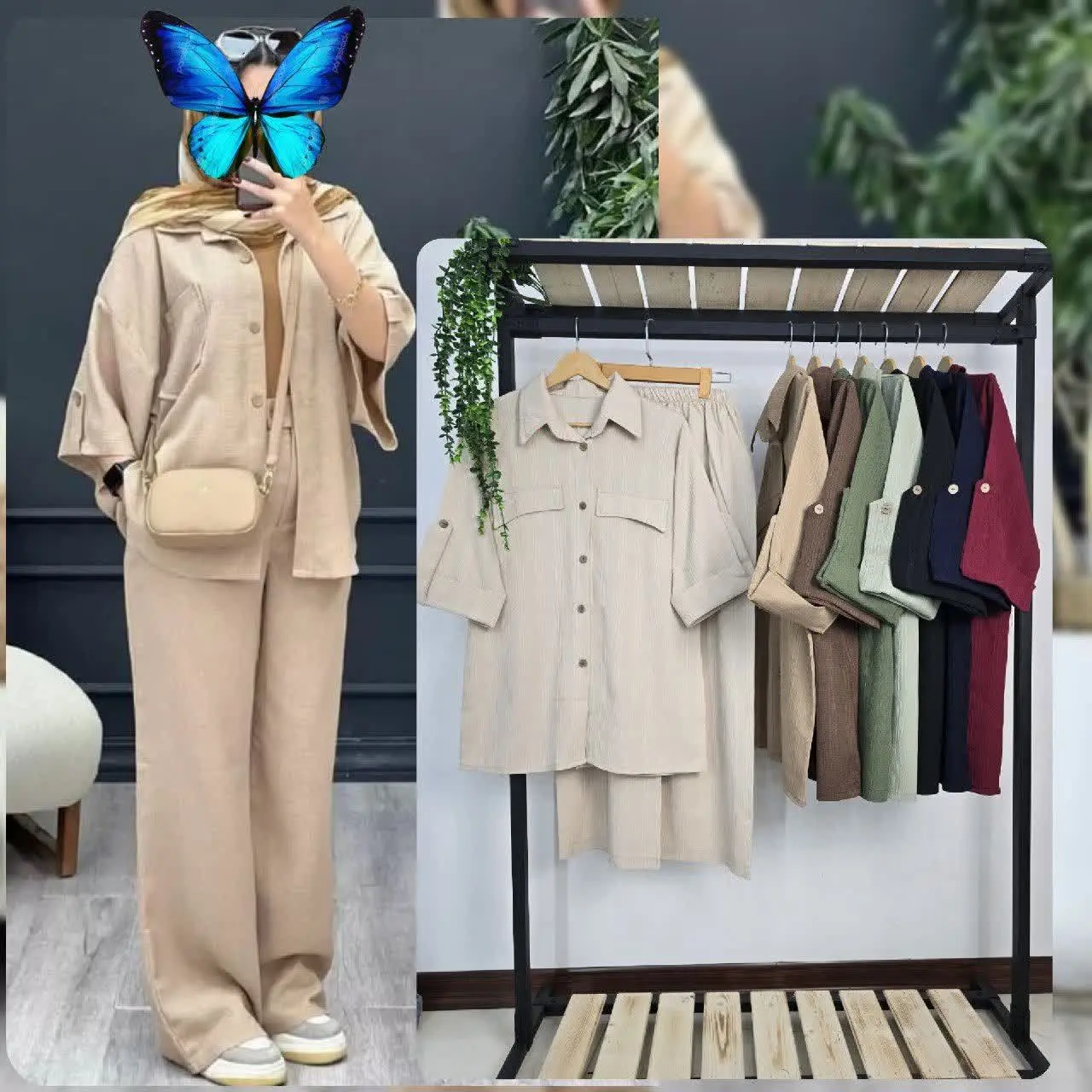  نام: ست آستین سه ربع
