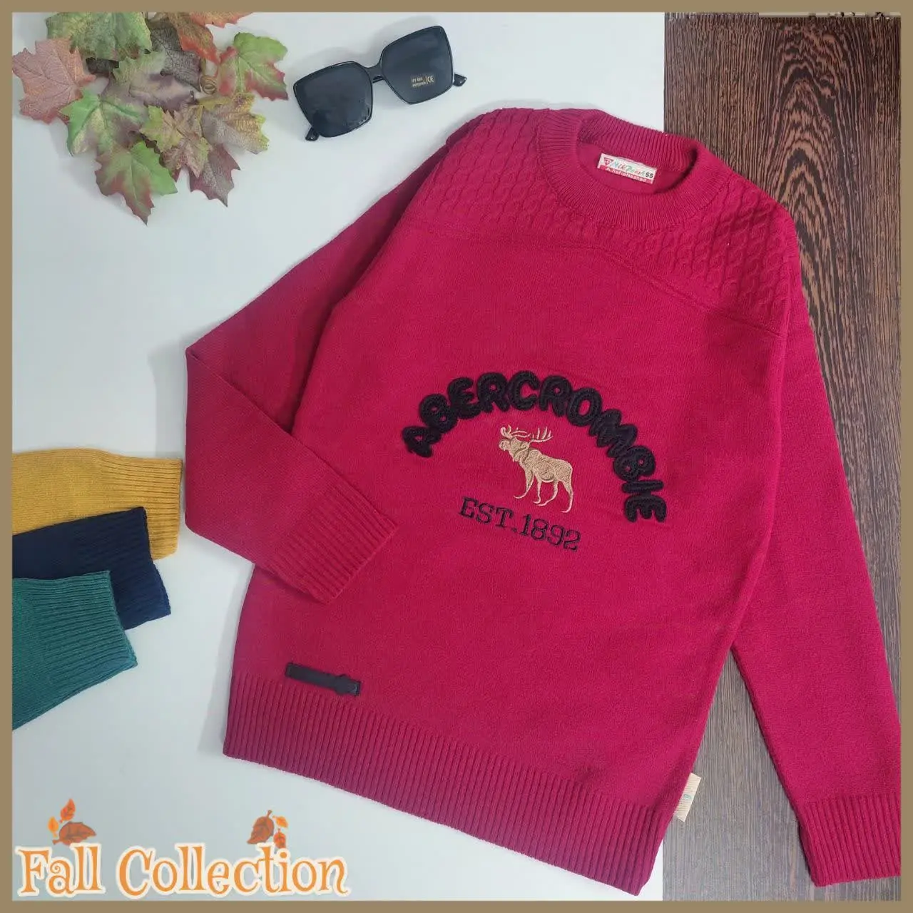 بلوز بافت Abercrombie (اسم یک برند) 
