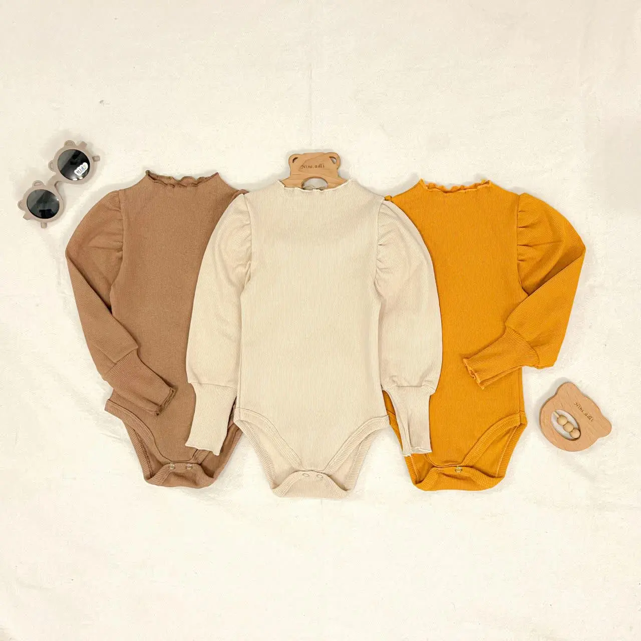 بادی آستین پفی
