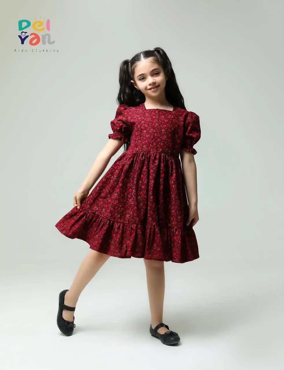 پیراهن دخترانه ارغوان
