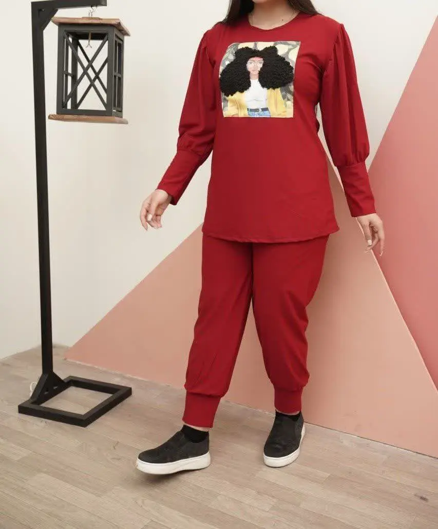 🖋نام: تونیک شلوار تیکه دوزی ۱۶۲
