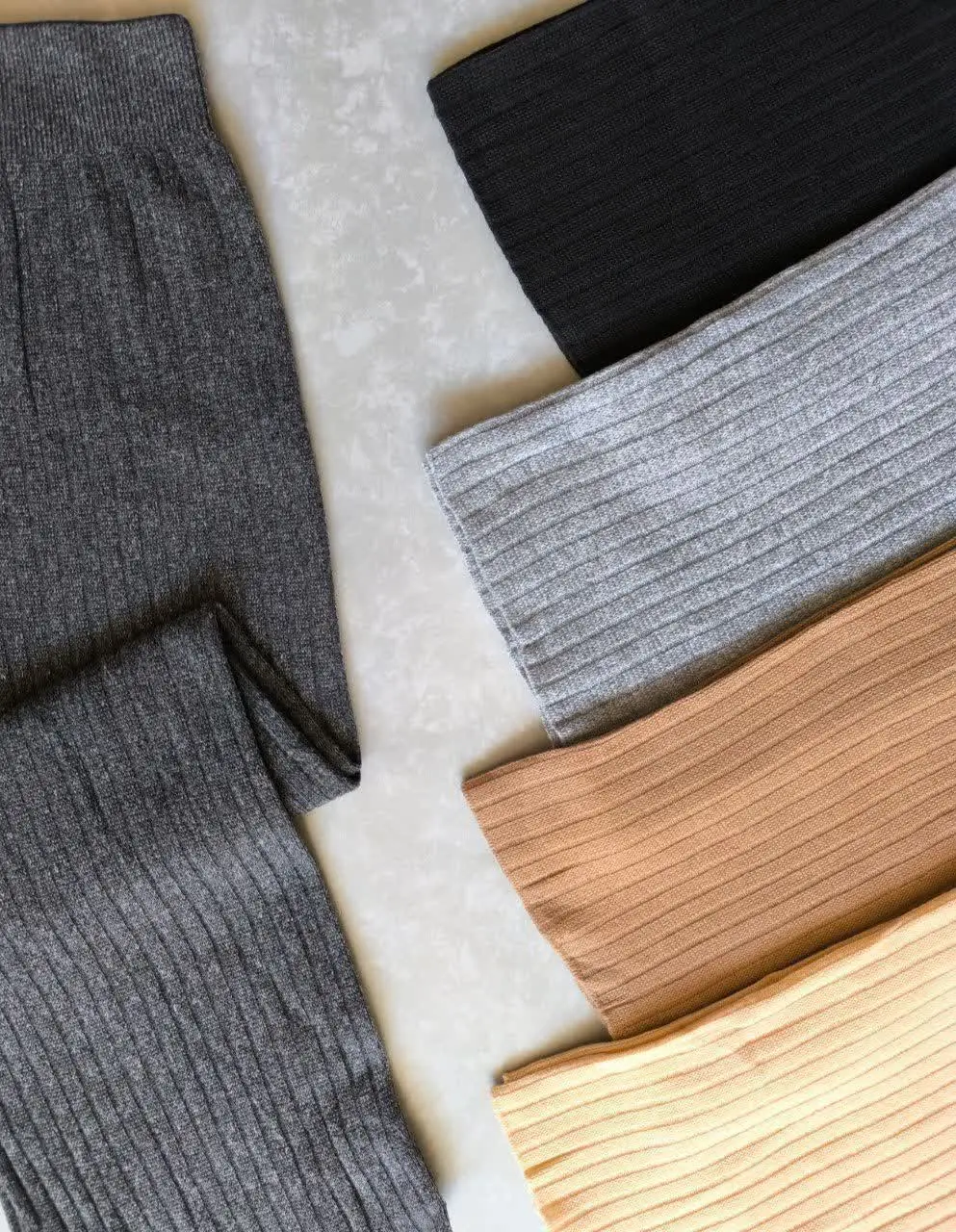 ✅ شلوار بگ بافت 
