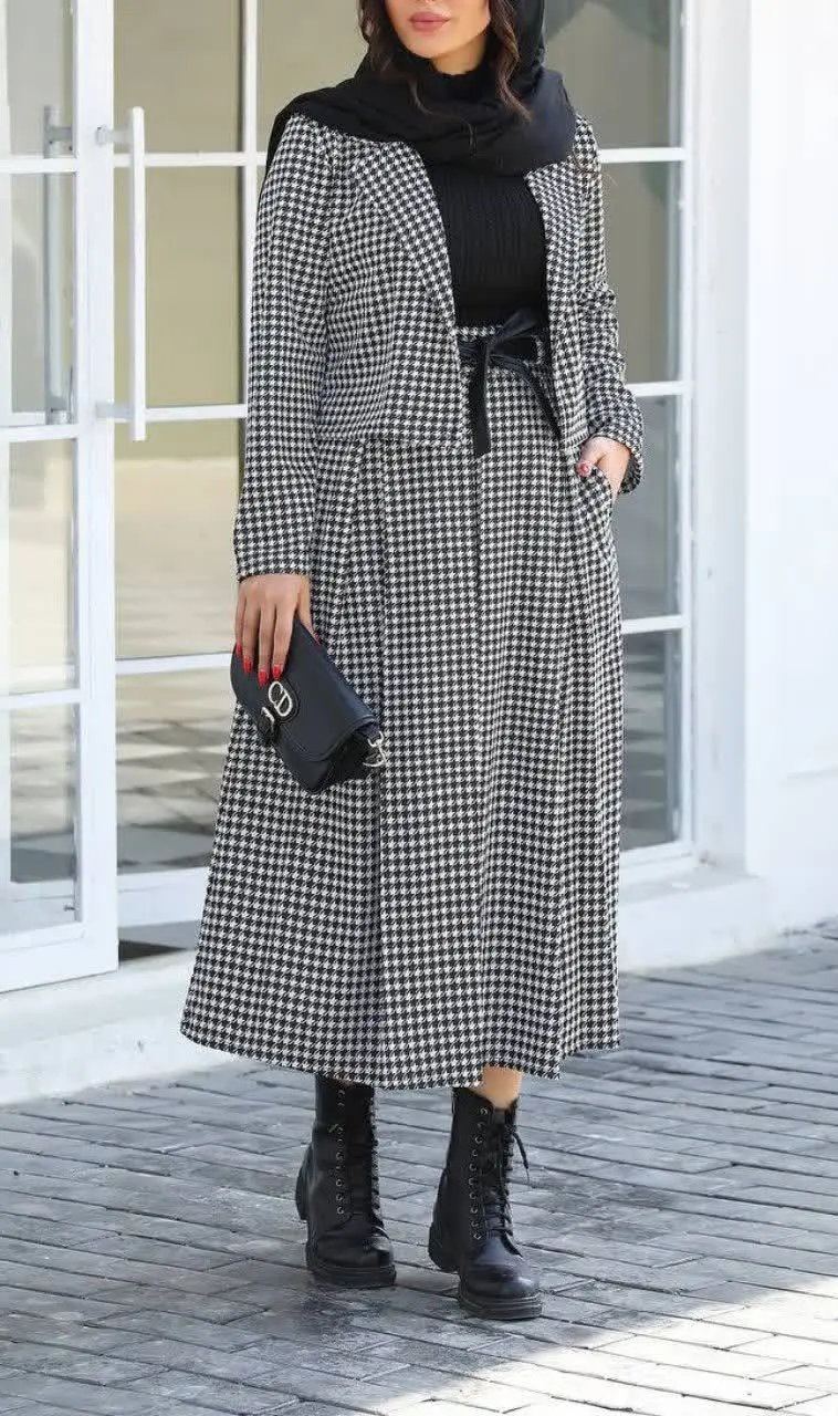 نام: کت دامن مدل انگلیسی
