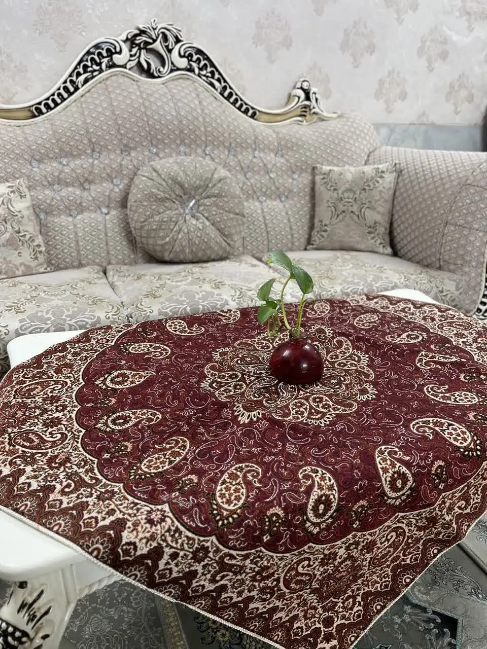 #رومیزی شاه پسند بسیار زیباا😍👌
