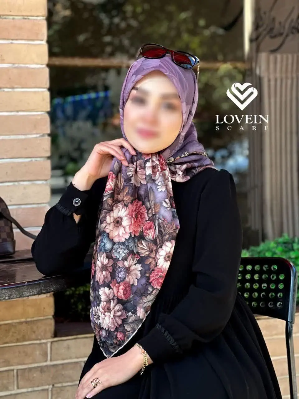 ☘ روسری نخ وال