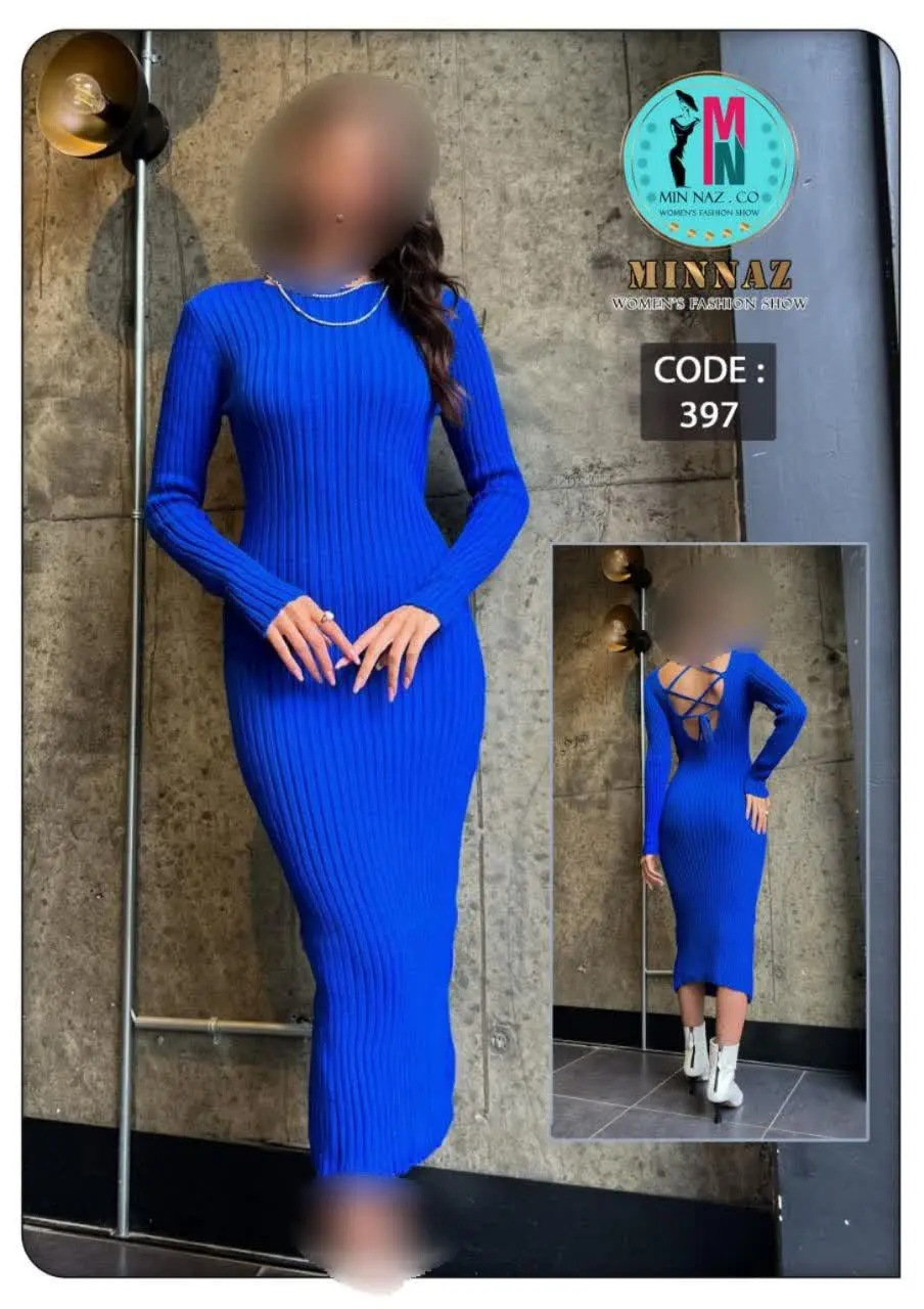 ماکسی پشت بندی MINNAZ❤️