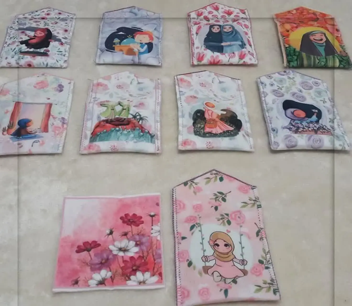 جانماز‌های توجیبی دخترانه
