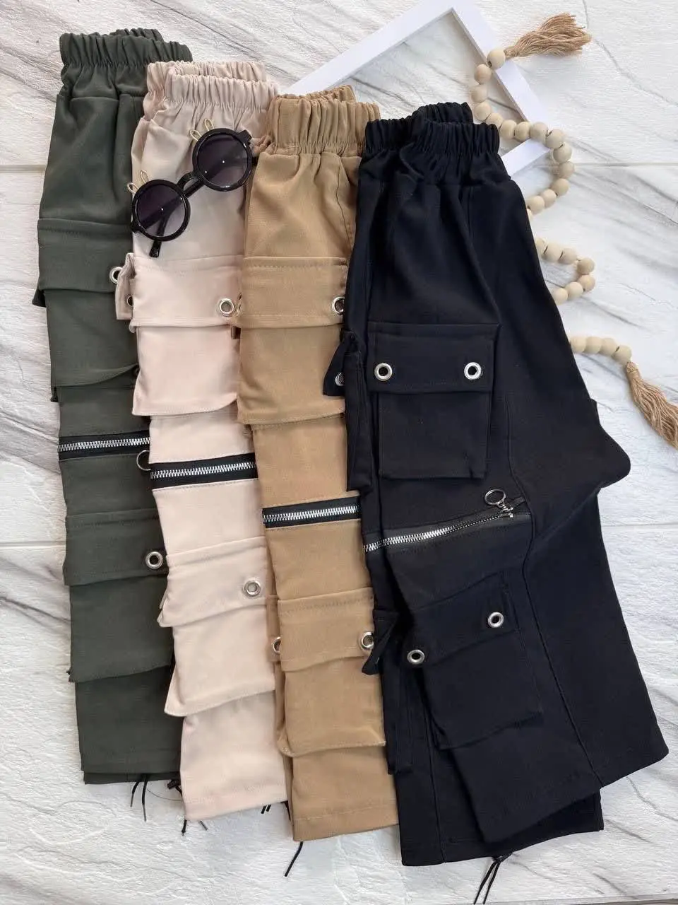 شلوار بگ کارگو 
