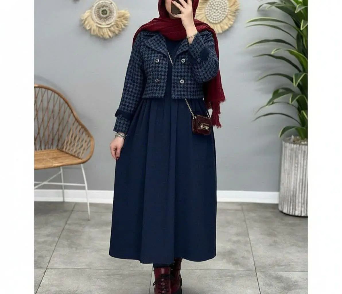 🖌 رنگ بندی: مشکی - سورمه ای...