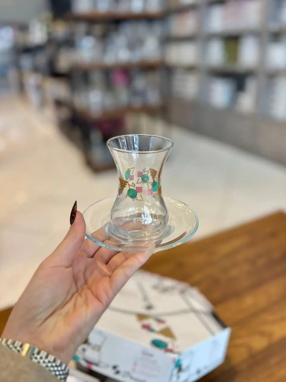 فنجان نعلبکی طرحداراز برند