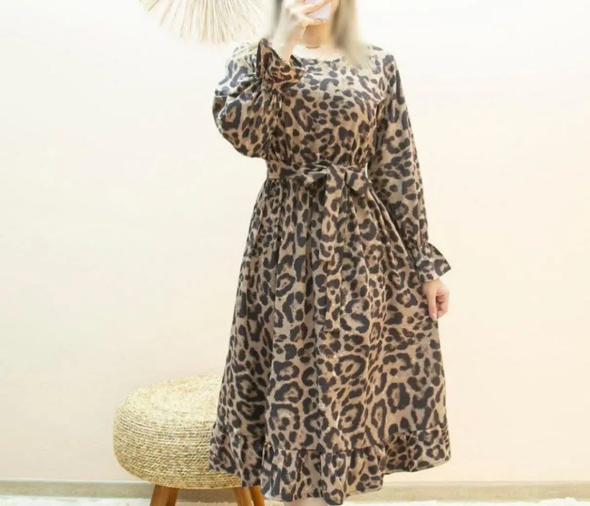 👗نام: پیراهن پلنگی سوگل💥💫
