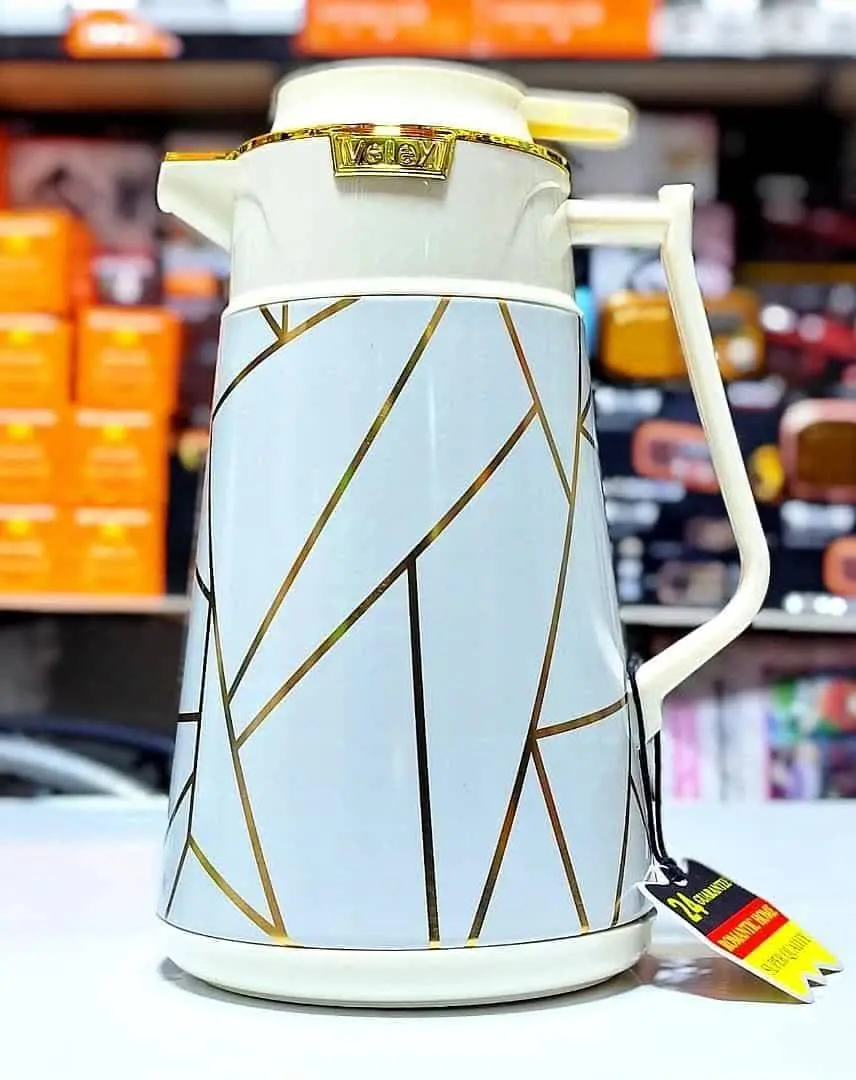 فلاسک ۱ لیتر شیشه صورتی رومانتیک
