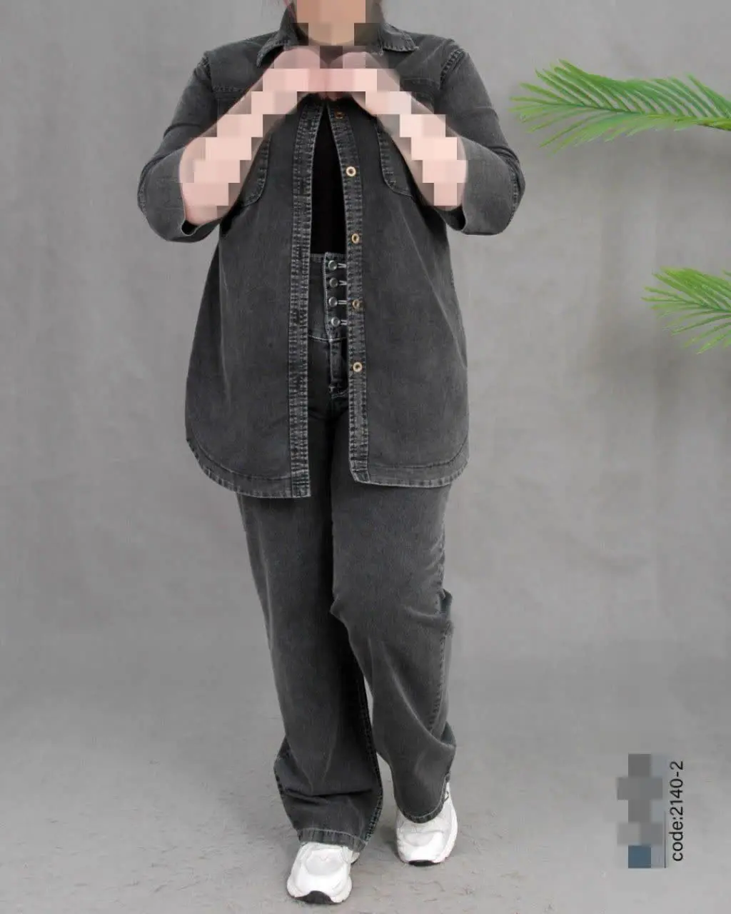 ✨️شومیز مانتویی دلوان
