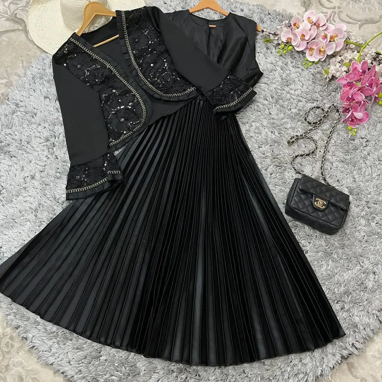 👚نام: ست کت سارافون مجلسی بیتا