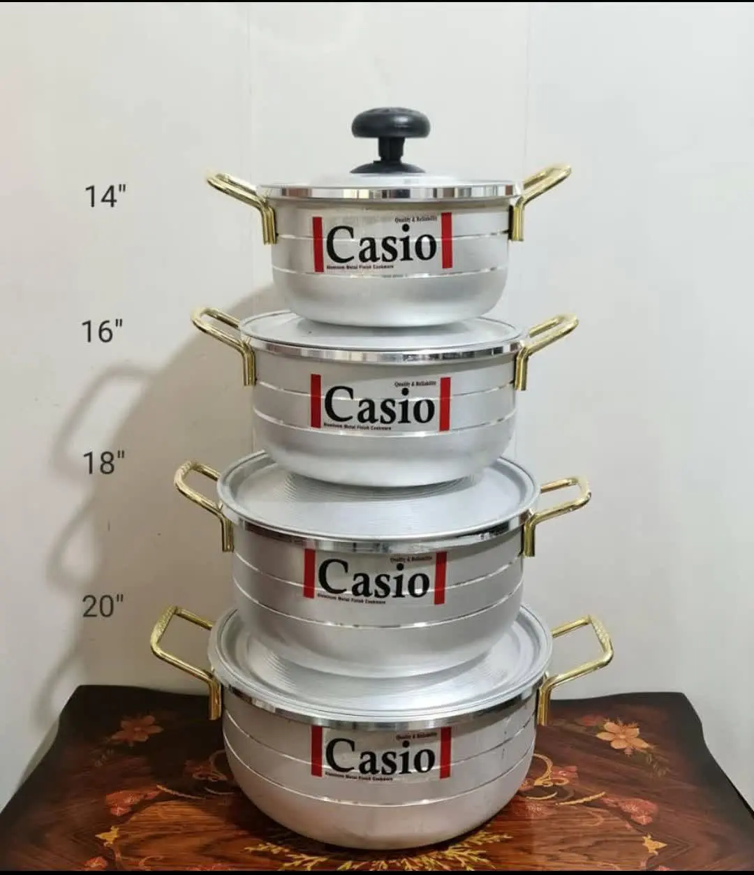 قابلمه ۴ عددی کاسیو
