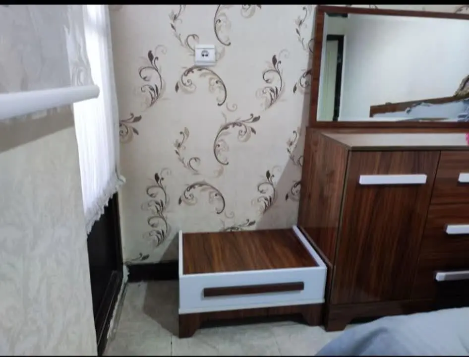 سرویس تخت دونفره بدون تشک 
