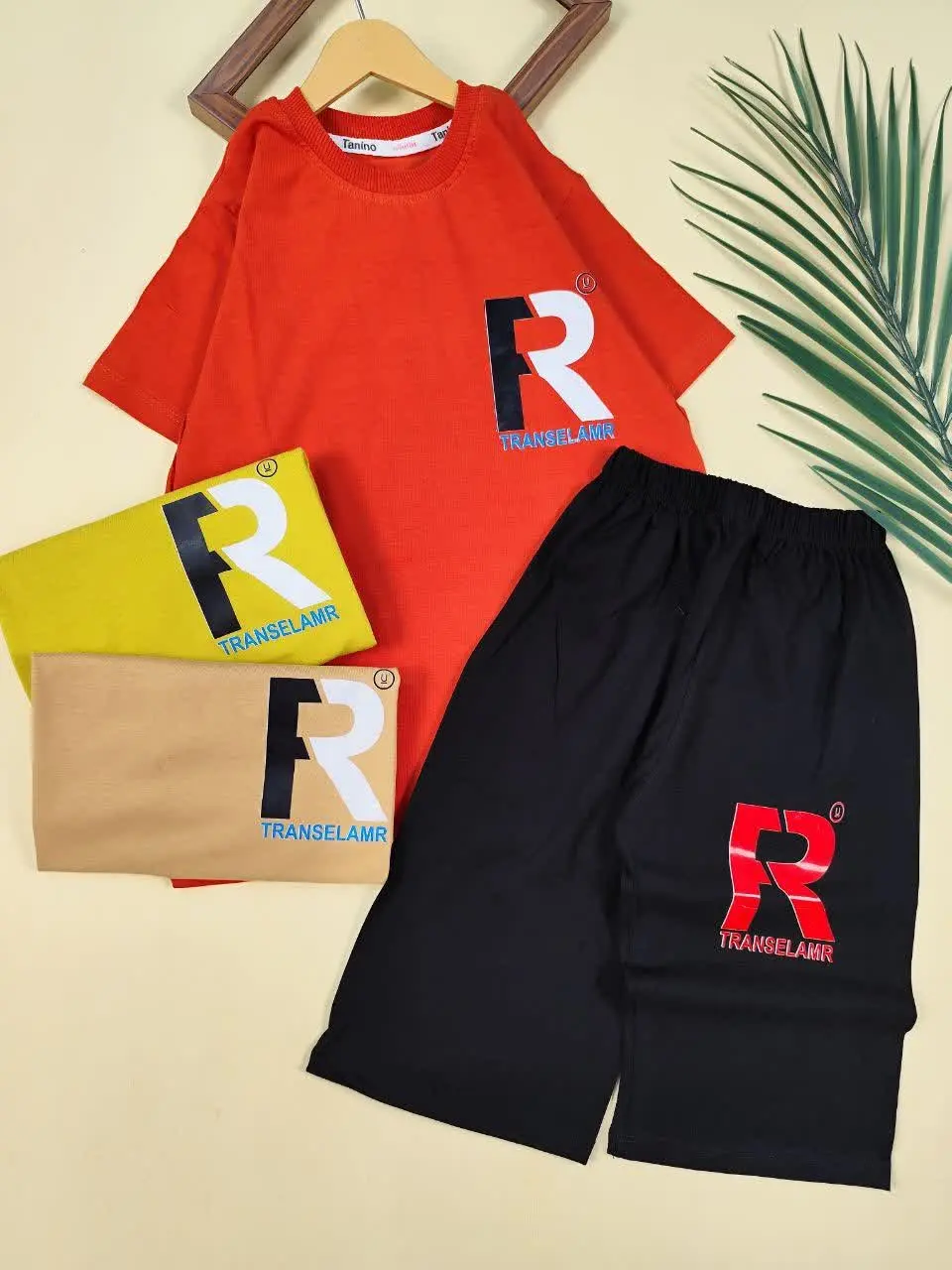 تیشرت شلوارک رنگی R
