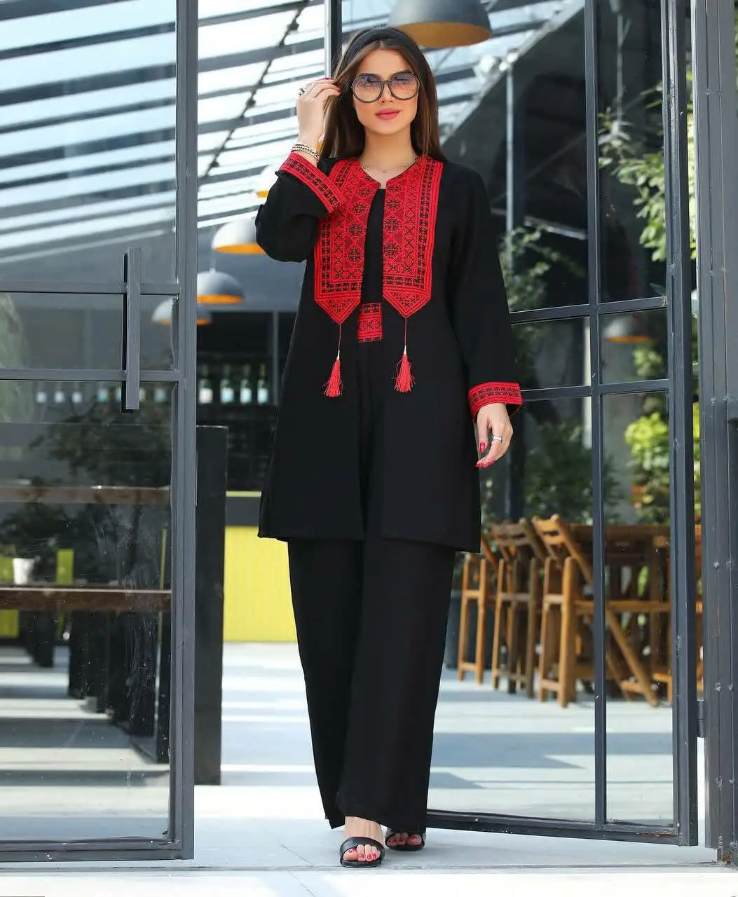 🛍نام: مانتوشلوار سنتی 🌱
