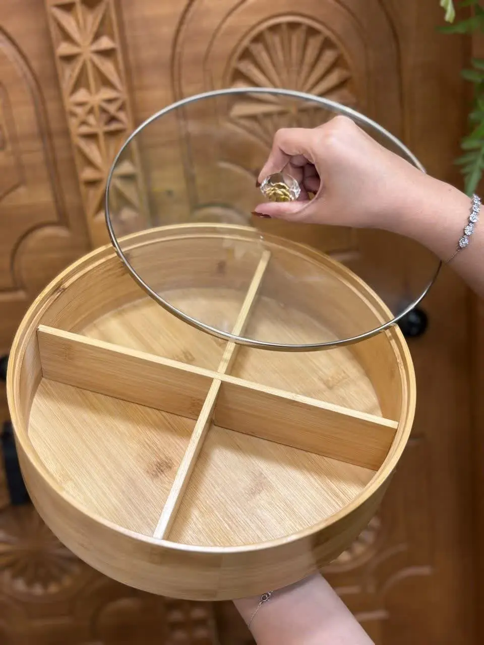 💥 اردوخوری چهارخونه گرد درب...