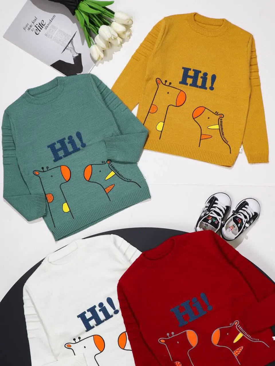 👕 بلوز بافت گپ پسرانه 🌱