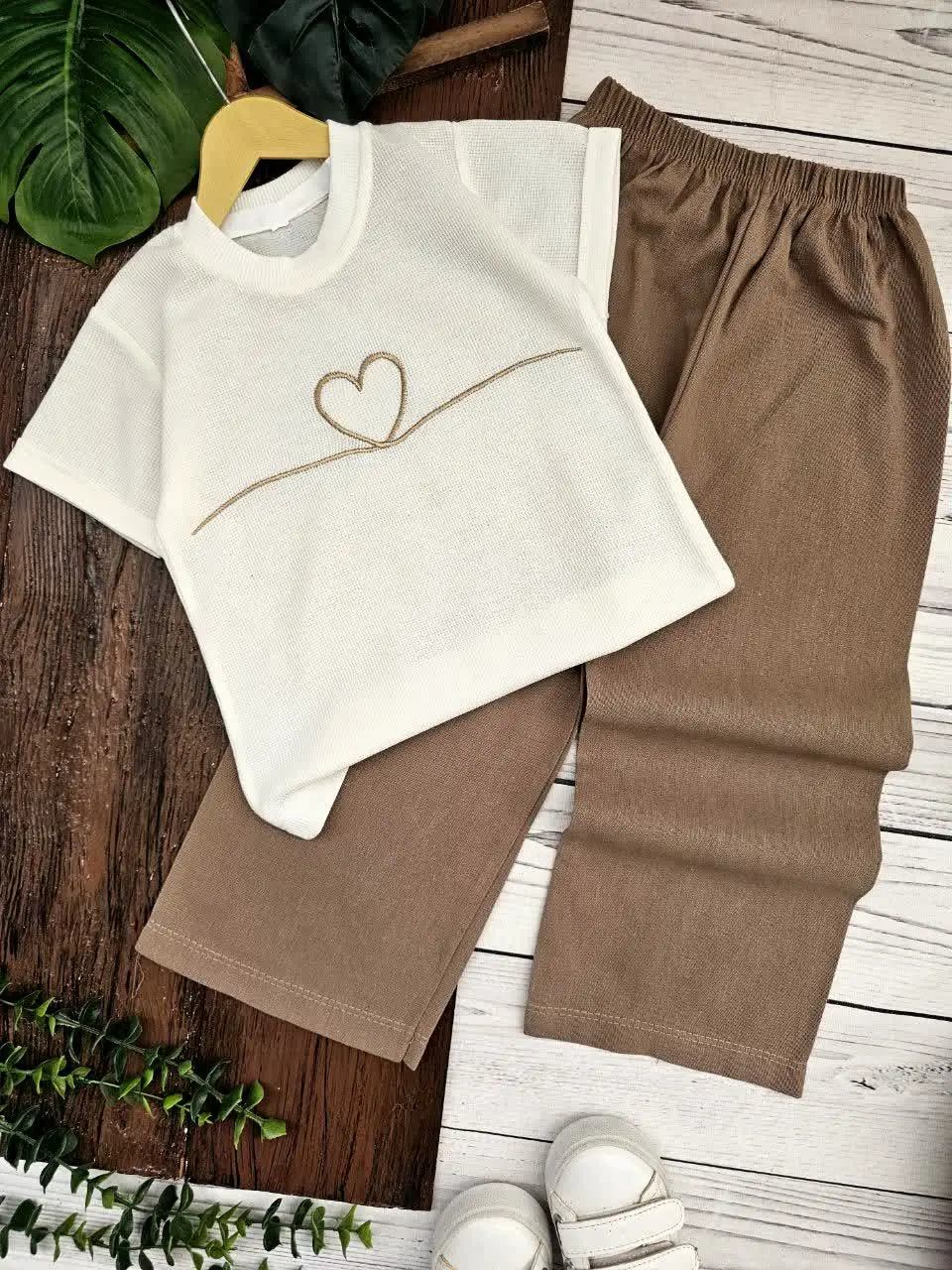 تیشرت و شلوار قلبی
