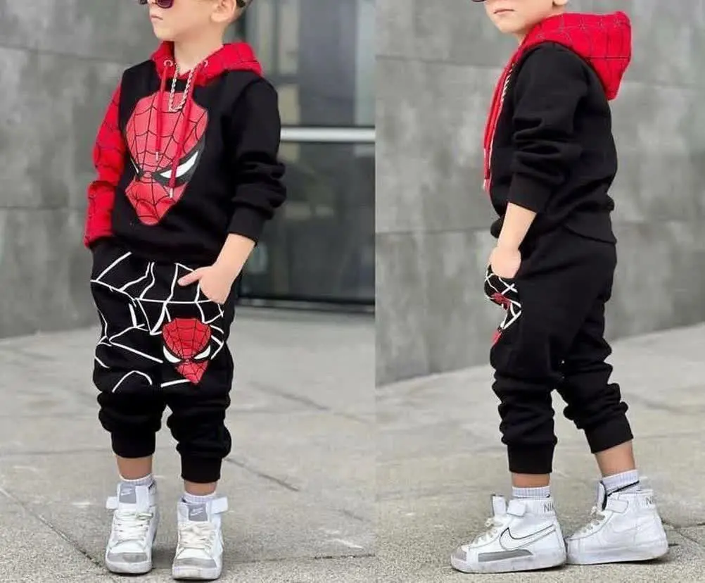 هودی و شلوار اسپایدر من توک...
