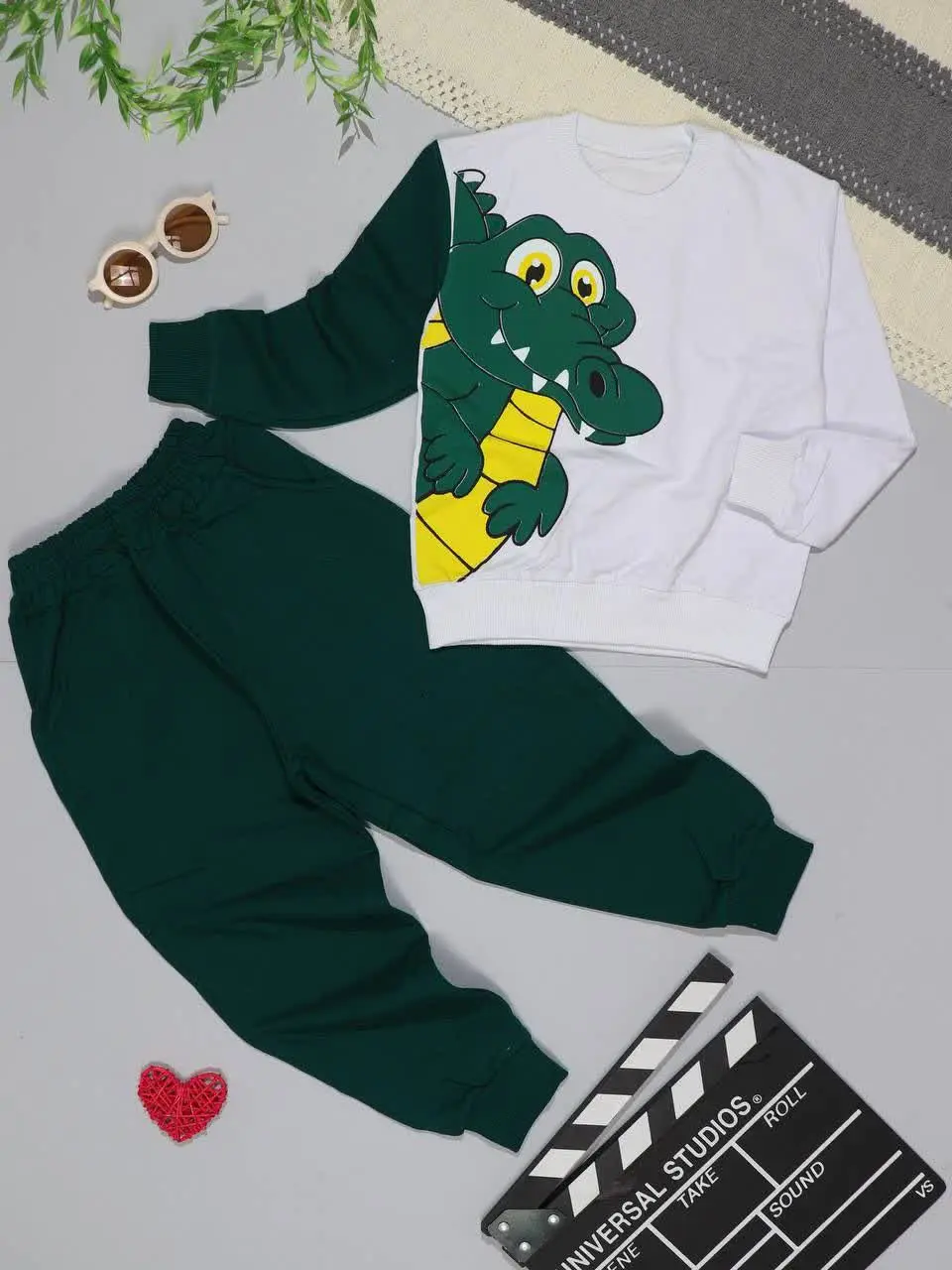 👫بلوز و شلوار چاپ تمساح👫