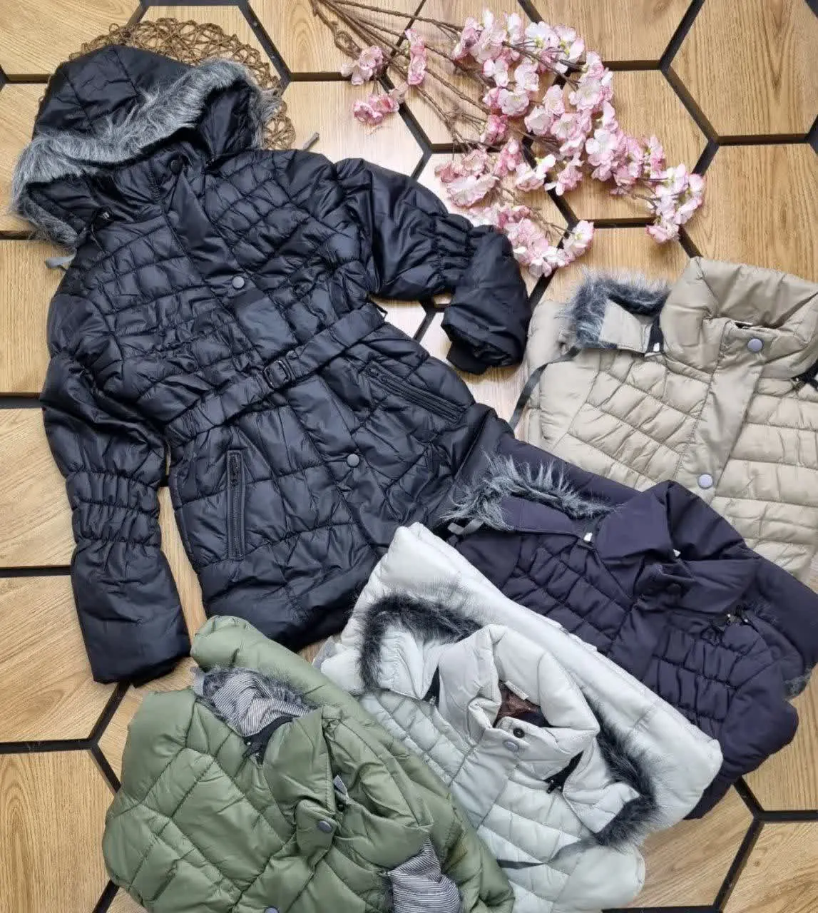 🤶کاپشن کلاهدار دخترانه👩