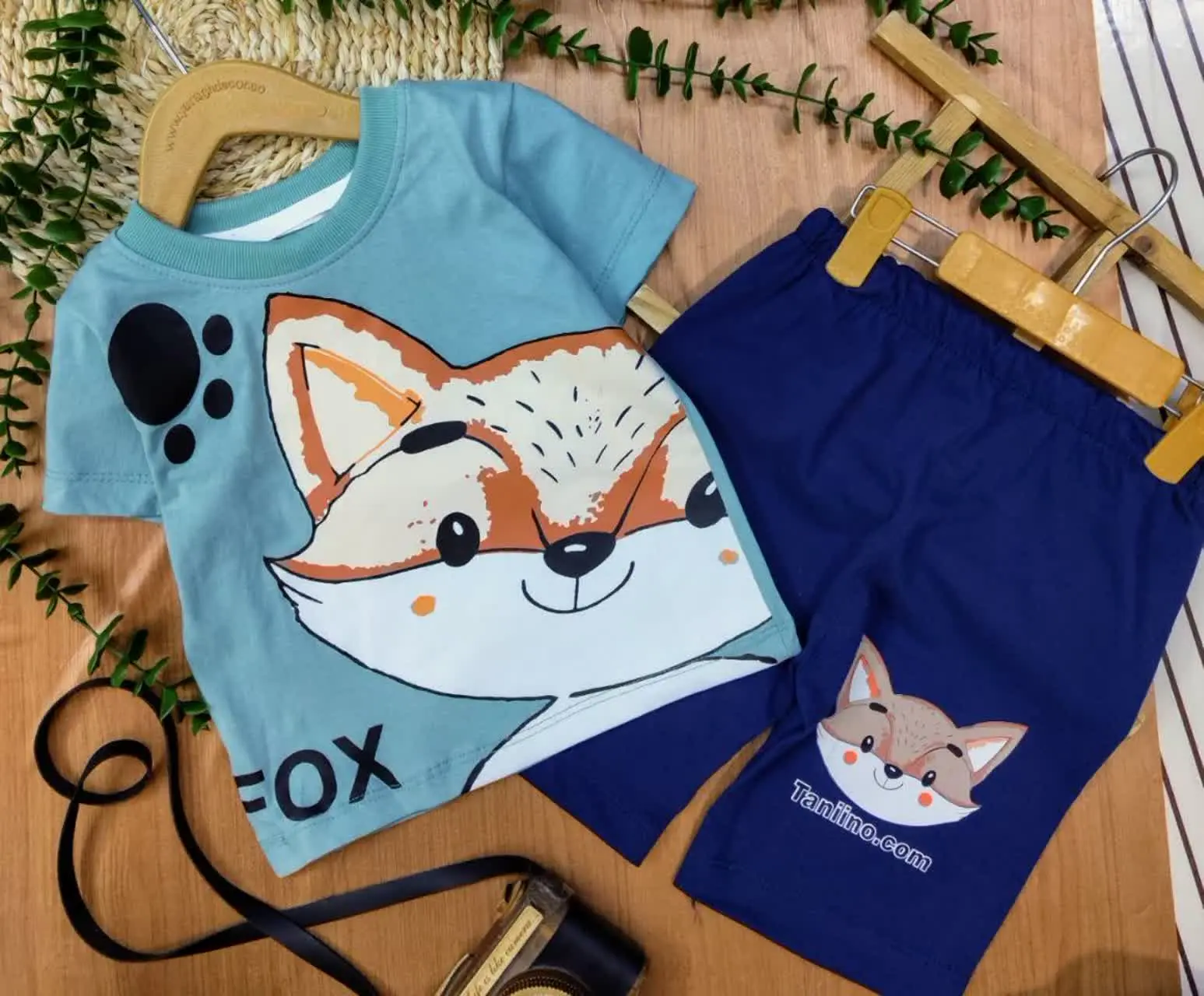 🦊تیشرت و شلوارک بچگانه روبا...