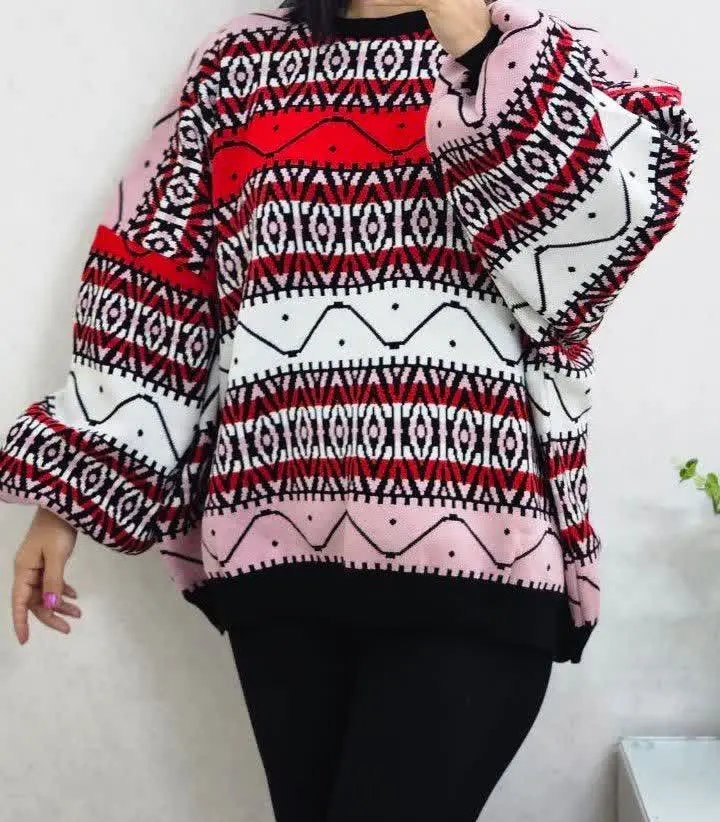 بافت ژاکارد انتضاعی مزونی 🧶