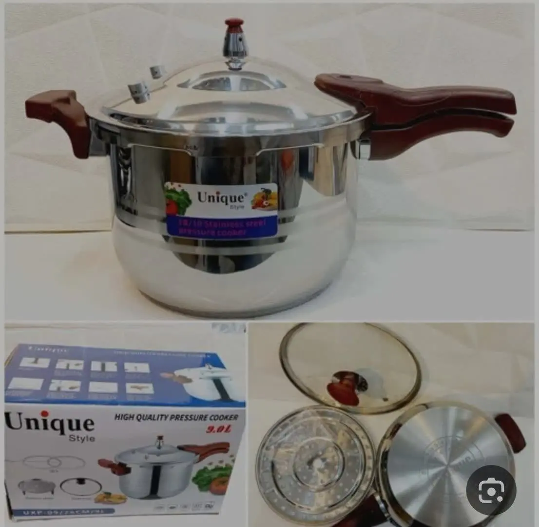 زودپز یونیک استیل ظرفیت ۸لیتر
