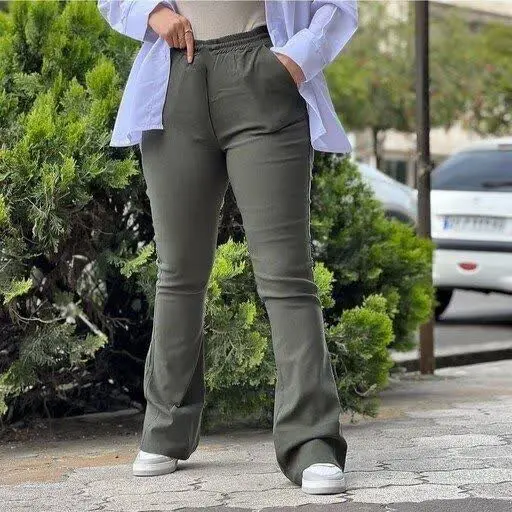 🌸 نام: شلوار دمپا کتان 
