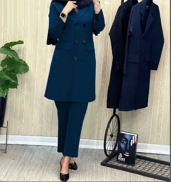 👚نام: مانتو شلوار اداری سارین