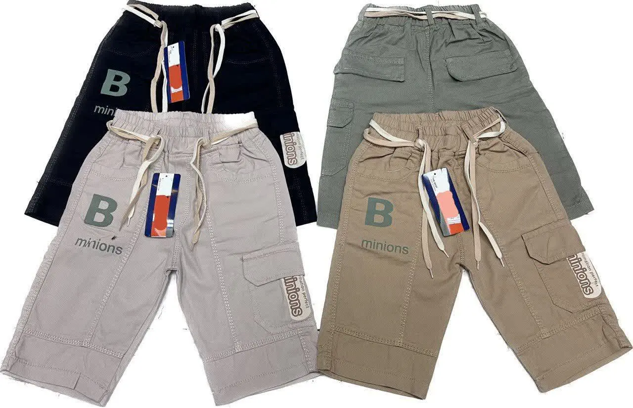 🔮شلوارک تک اسپرت کتان طرح B🔮
