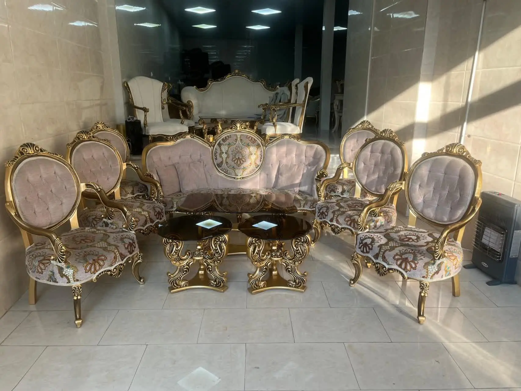 مبلمان مدل فلورانس شامل
