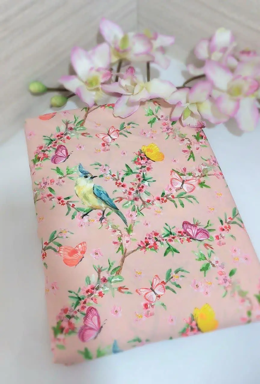 من اومدم با بهاری‌ترین پارچه‌ی چادری مون که هیچ جا مثلشو ندیدید🥰🌱
