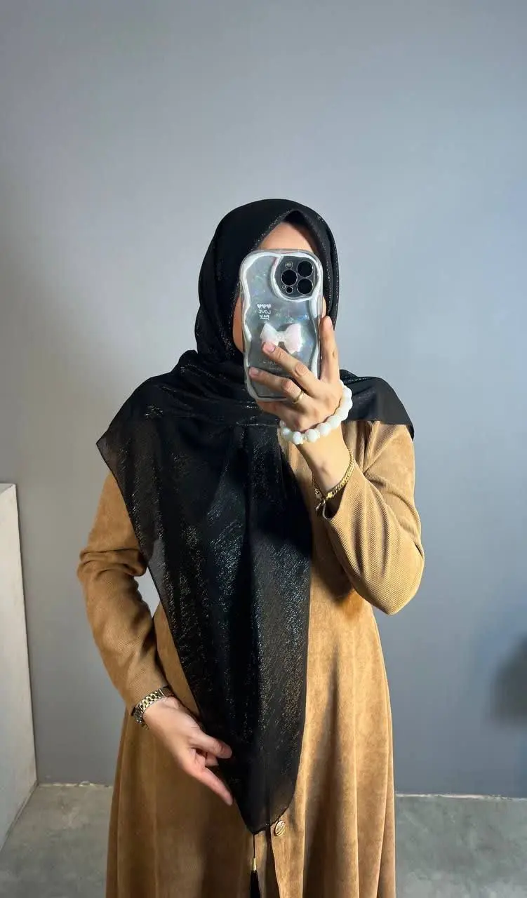 روسری کریشه مشکی