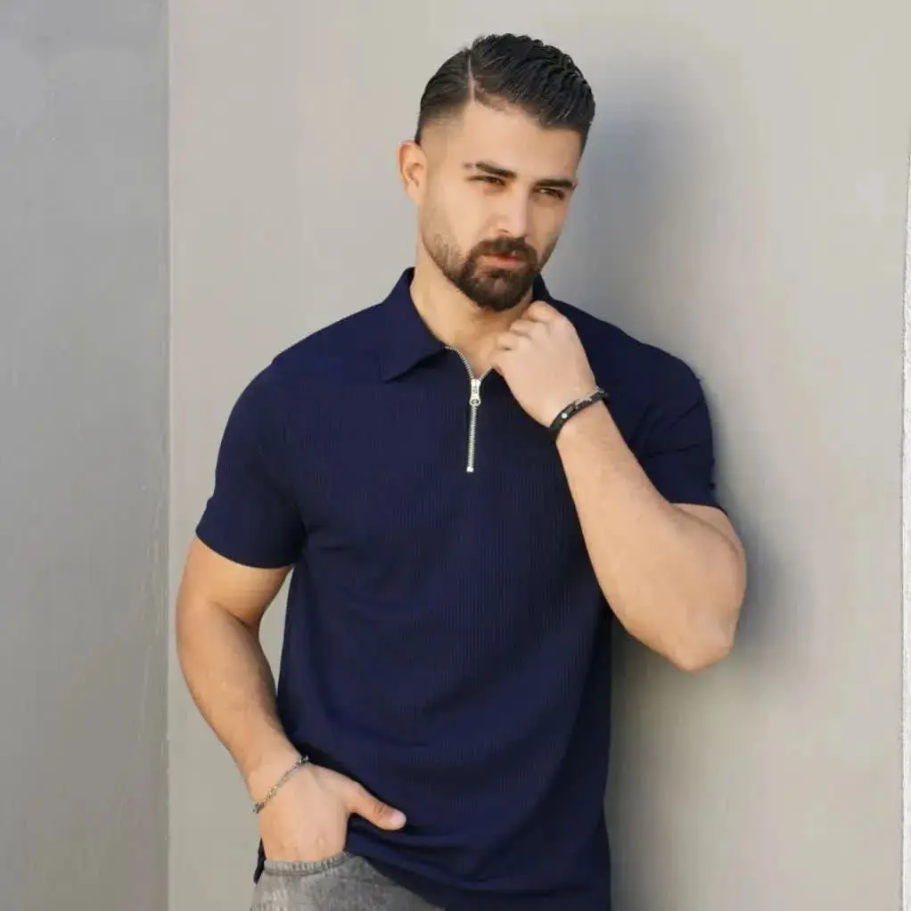 🖋نام: تیشرت یقه زیپدار
